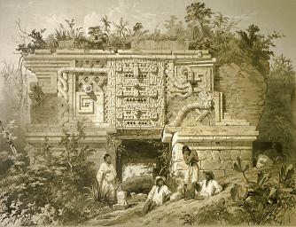 Uxmal as seen by Frederick Catherwood