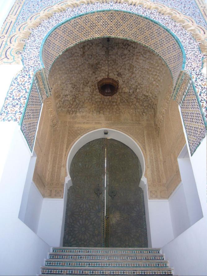 Entrance to Sidi Boumediene mosque